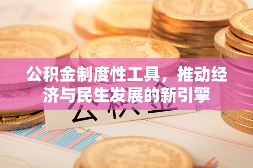 鄂托克旗公积金制度性工具，推动经济与民生发展的新引擎