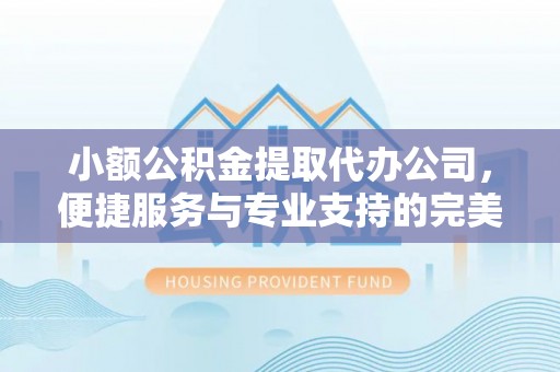 鄂托克旗小额公积金提取代办公司，便捷服务与专业支持的完美结合