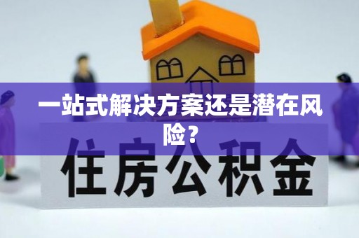 鄂托克旗一站式解决方案还是潜在风险？